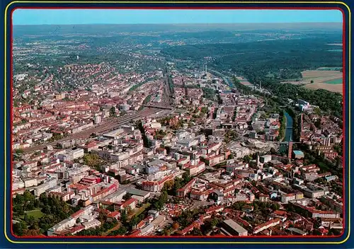 AK / Ansichtskarte  Pforzheim Fliegeraufnahme Pforzheim