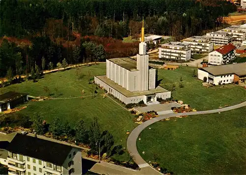 AK / Ansichtskarte  Zollikofen_BE Tempel der Kirche Jesu Christi der Heiligen der letzten Tage Fliegeraufnahme 