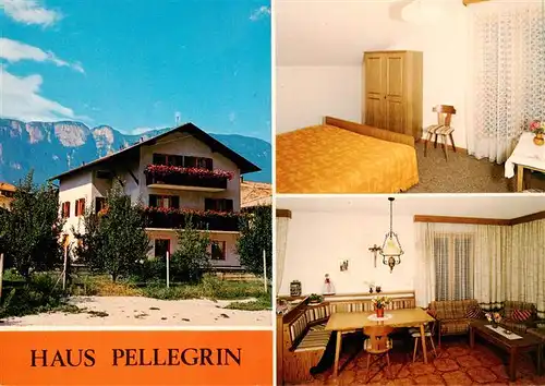 AK / Ansichtskarte  Laag_Neumarkt_Suedtirol_IT Haus Pellegrin Gaestehaus Pension Fremdenzimmer 