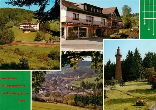 AK / Ansichtskarte  Reichshof_NRW Wildbergerhuette im Oberbergischen Land Panorama Aussichtsturm 