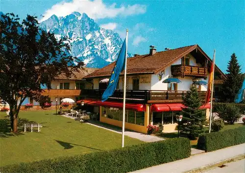 AK / Ansichtskarte 73882577 Piding Hotel Pension Alpenblick Piding