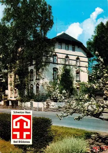 AK / Ansichtskarte  Bad_Brueckenau Kurpension Schweizer Haus Bad_Brueckenau