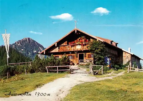 AK / Ansichtskarte  Bad_Wiessee Berggasthof Auer Alm Bad_Wiessee