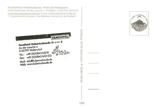AK / Ansichtskarte  Waltersdorf_Zittau Hubertusbaude Waltersdorf Zittau
