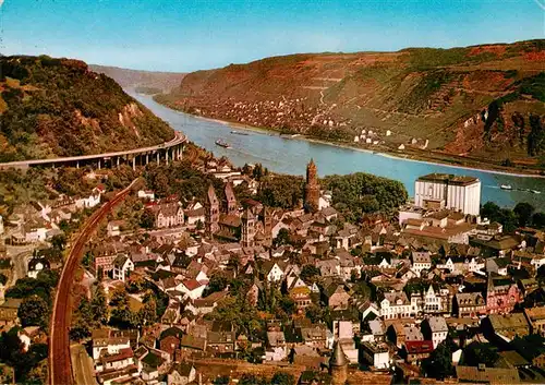 AK / Ansichtskarte  Andernach_Rhein Fliegeraufnahme Andernach Rhein