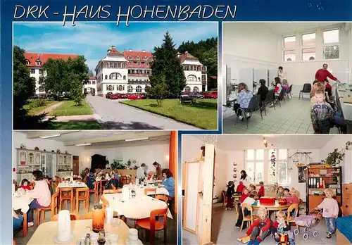 AK / Ansichtskarte  Bad_Duerrheim DRK Haus Hohenbaden  Gastraum Spielzimmer Sanitaerraeume Bad_Duerrheim