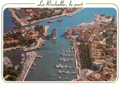 AK / Ansichtskarte  La_Rochelle_17 Le Port Vue aerienne 