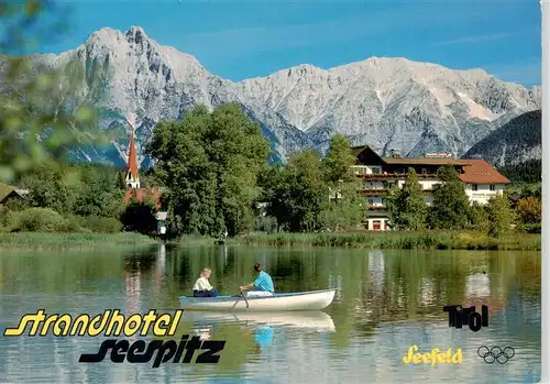 AK / Ansichtskarte 73882631 Seefeld_Tirol Strandhotel Seespitz Seefeld Tirol