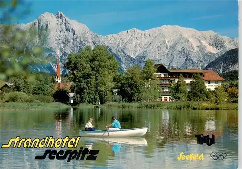 AK / Ansichtskarte  Seefeld_Tirol Strandhotel Seespitz Seefeld Tirol