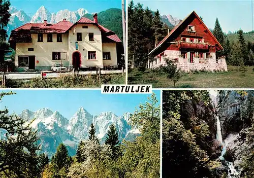 AK / Ansichtskarte  Martuljek_Slovenia Gostisce pri Jozici Slovenijales Martuljkova Skupina Slap Martuljek 