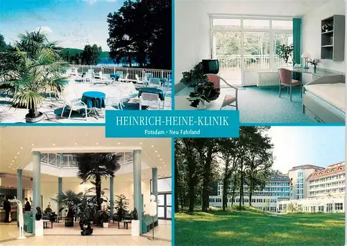 AK / Ansichtskarte 73882659 Potsdam Heinrich Heine Klinik Terrasse Foyer Appartement Potsdam