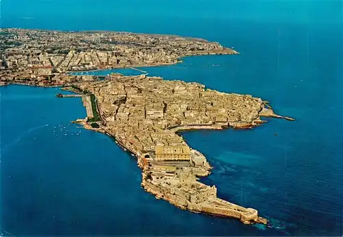 AK / Ansichtskarte  Siracusa_Syrakus_Sicilia Fliegeraufnahme 