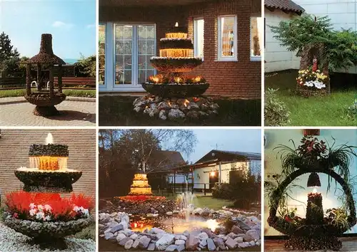 AK / Ansichtskarte  Bolsdorf Blumenkuebel Springbrunnen Krippen Grotten Josef Kees Bolsdorf