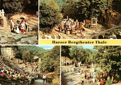 AK / Ansichtskarte 73882677 Thale_Harz Harzer Bergtheater Schauspielauffuehrungen Thale_Harz