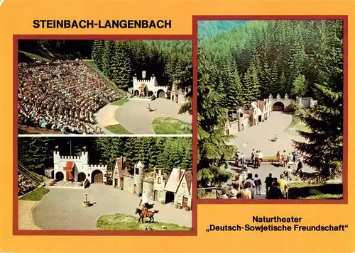 AK / Ansichtskarte  Steinbach_Langenbach_Schleusegrund Naturtheater der DSF Schauspielauffuehrungen 