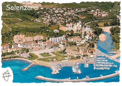 AK / Ansichtskarte  Solenzara_2A_Corse-du-Sud La marine de Solenzara a Sari di Porto Vecchio Vue aerienne 