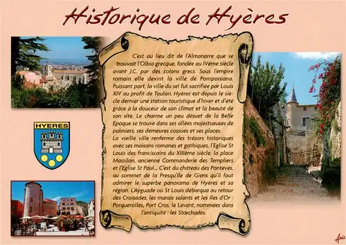 AK / Ansichtskarte  Hyeres-les-Palmiers_83_Var Vue partielle 