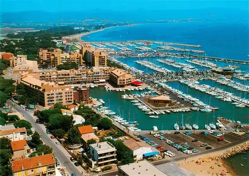 AK / Ansichtskarte  Hyeres-les-Palmiers_83_Var Vue aerienne du Port 