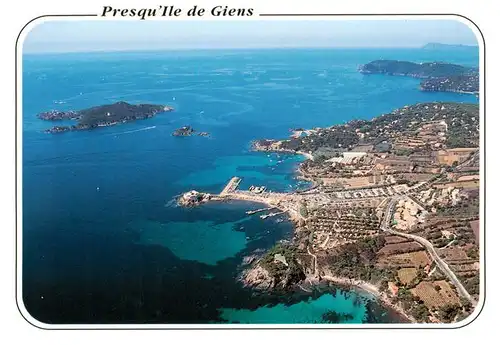 AK / Ansichtskarte  Giens_Presqu_Ile-de-83_Var Vue aerienne La Tour Fondue 