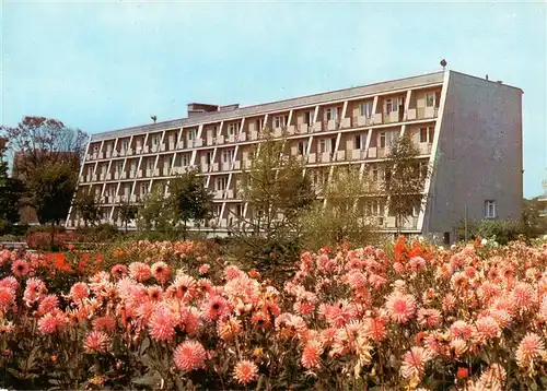 AK / Ansichtskarte  Kolobrzeg_Kolberg_Ostseebad_PL Sanatorium Blumenbeet 