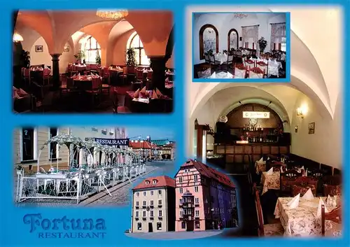 AK / Ansichtskarte 73882823 Cheb_Eger Restaurant Fortuna 
