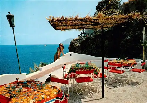 AK / Ansichtskarte 73882835 Turmalin_Lipari_Isole_Eolie_IT Ristorante Complso turistico di Bartolino Famularo 