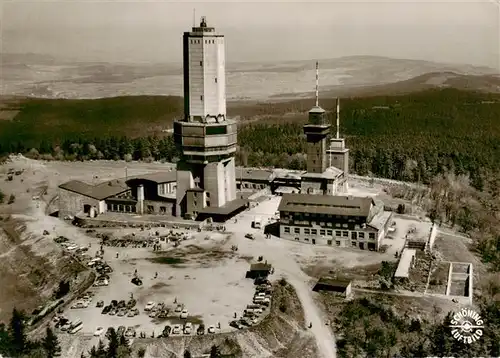 AK / Ansichtskarte  Grosser_Feldberg_Taunus Aussichts Fernseh und Fernmeldeturm Grosser_Feldberg_Taunus