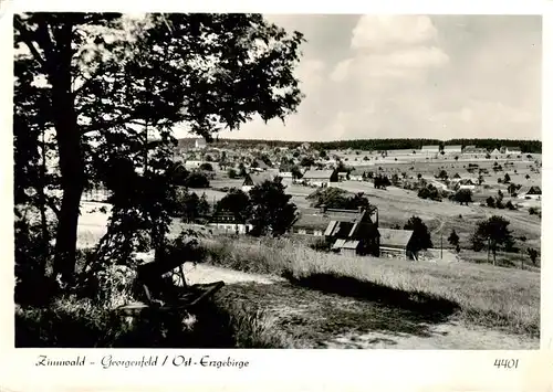 AK / Ansichtskarte  Zinnwald-Georgenfeld Panorama Zinnwald-Georgenfeld