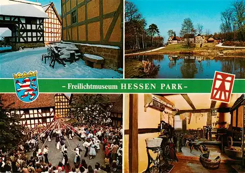 AK / Ansichtskarte  Neu-Anspach Freilichtmuseum Hessen Park Teilansichten Neu-Anspach