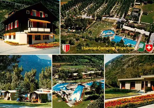 AK / Ansichtskarte  Brigerbad_VS Thermal Camping Bad Details 