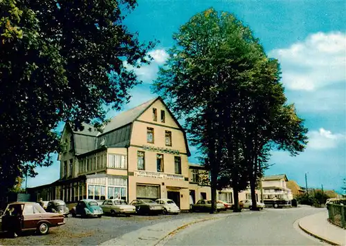 AK / Ansichtskarte  Albersdorf_Holstein_Schashagen Hotel Waldesruh Strassenpartie Albersdorf_Holstein