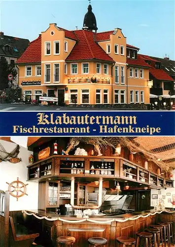 AK / Ansichtskarte 73883000 Waren_Mueritz Klabautermann Fischrestaurant Hafenkneipe Bar Waren Mueritz