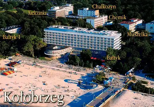 AK / Ansichtskarte 73883073 Kolobrzeg_Kolberg_Ostseebad_PL Hotels Ferienanlagen 