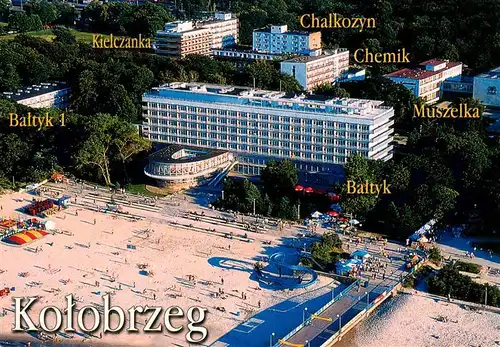 AK / Ansichtskarte  Kolobrzeg_Kolberg_Ostseebad_PL Hotels Ferienanlagen 