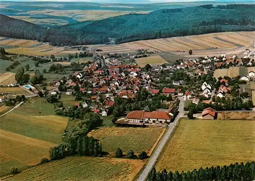 AK / Ansichtskarte 73883088 Niederelsungen Fliegeraufnahme Niederelsungen