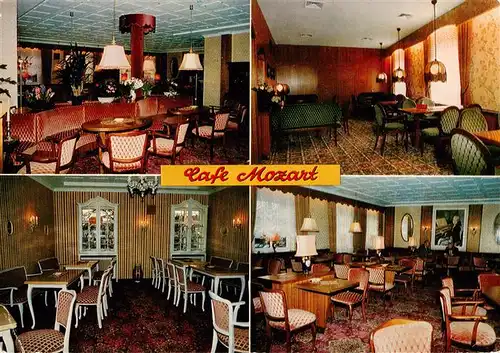 AK / Ansichtskarte 73883186 Bad_Koenigshofen_Bayern Cafe Mozart Gastraeume 