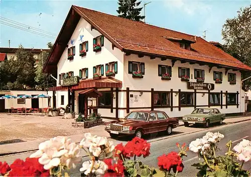 AK / Ansichtskarte 73883188 Lechbruck_See Hotel Restaurant Jaegerstuben Lechbruck See