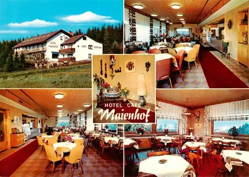 AK / Ansichtskarte 73883192 Siedelsbrunn Hotel Cafe Maienhof Gastraeume Siedelsbrunn