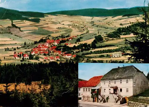 AK / Ansichtskarte  Speicherz_Rhoen_Motten_Bayern Panorama Gasthof zum Biber 