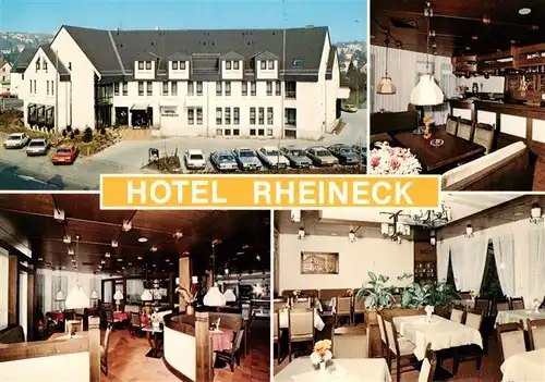 AK / Ansichtskarte  Dotzheim Hotel Restaurant Cafe Rheineck Gastraeume Dotzheim