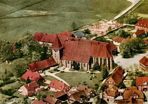 AK / Ansichtskarte  Delmenhorst Fliegeraufnahme Kloster Delmenhorst