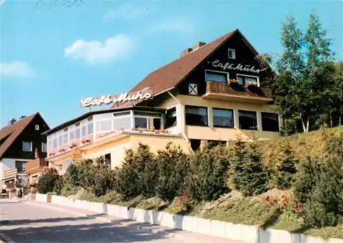 AK / Ansichtskarte  Schulenberg_Oberharz Cafe Muhs Schulenberg_Oberharz