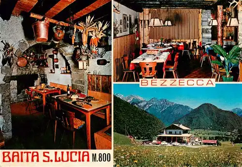 AK / Ansichtskarte 73883266 Bezzecca_Trento_IT Baita S Lucia Da Fritz Locale Tipico Trentino  