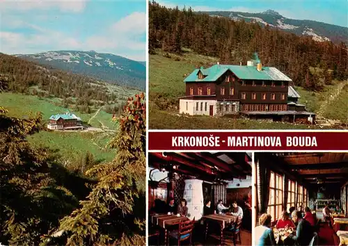 AK / Ansichtskarte  Krkonose_CZ Martinova Bouda Gastraeume 