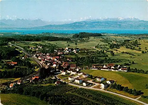 AK / Ansichtskarte  Oberreitnau Fliegeraufnahme mit Bodensee Oberreitnau