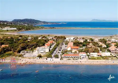 AK / Ansichtskarte  Hyeres-les-Palmiers_83_Var La Bergerie Vue aerienne 