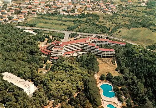 AK / Ansichtskarte 73883386 Rovinj_Rovigno_Istrien_Croatia Hotel Eden Fliegeraufnahme 