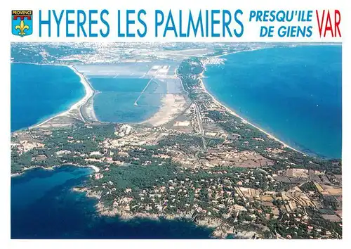 AK / Ansichtskarte  Hyeres-les-Palmiers_83_Var Presquile de Giens Vue aerienne 