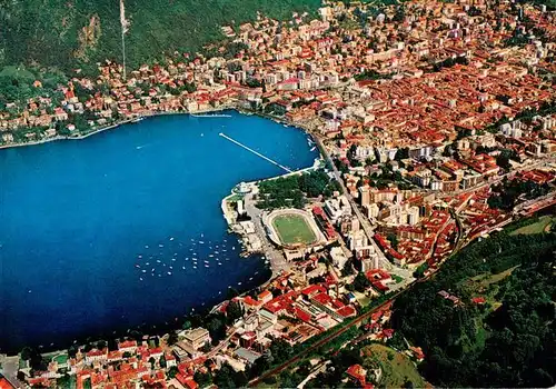 AK / Ansichtskarte 73883409 Como__Lago_di_Como Fliegeraufnahme 