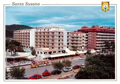 AK / Ansichtskarte 73883434 Santa_Susana_Santa_Susanna_Cataluna_ES Promenade 